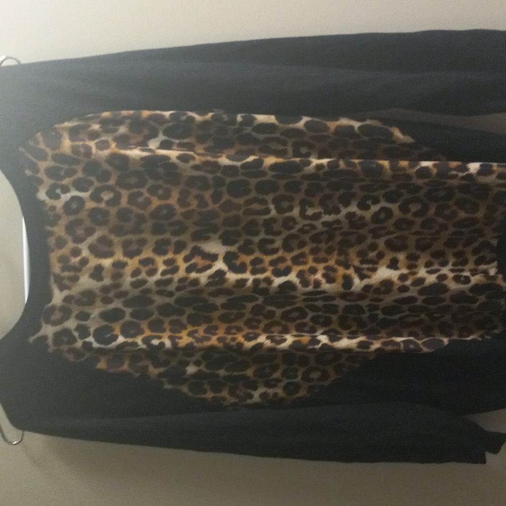 Cheeta print blouse